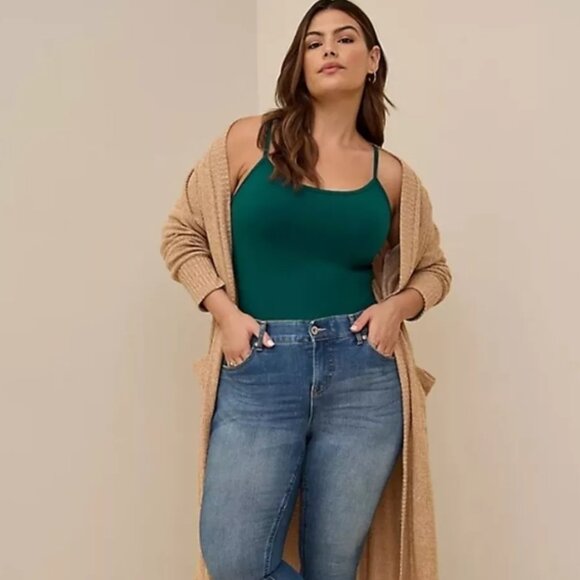 torrid Tops - Torrid Green Foxy Cami Spaghetti Strap tank top NWT 3x 22 24